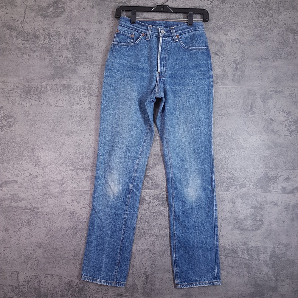 LEVI'S Authorized Vintage Made in USA Denim Jeans Womens Size 26 Blue